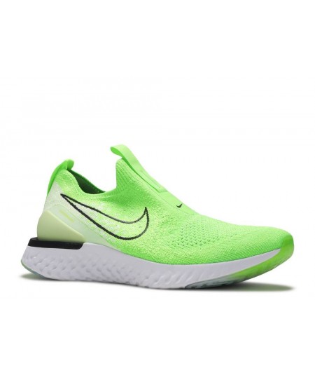 Nike epic react flyknit femme verte on sale