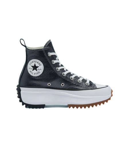 converse run star hike cuir blanche