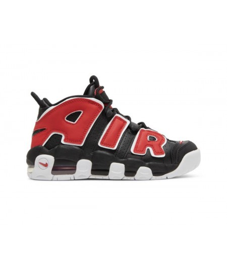 Nike Air More Uptempo Gs 'Black Red'